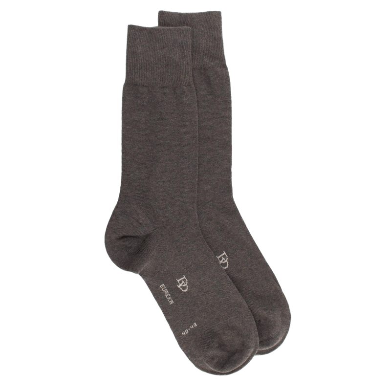 Men's egyptian cotton socks - Light brown | Doré Doré