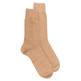 Men's wool and cashmere socks - Desert beige | Doré Doré