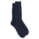 Men's wool and cashmere socks - Dark blue | Doré Doré