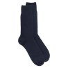 Men's wool and cashmere socks - Dark blue
