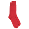 Men's wool and cashmere socks - Red