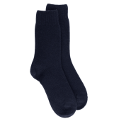 Women's wool and cashmere socks - Dark blue | Doré Doré