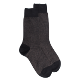Men's caviar patterned wool socks - 92 | Doré Doré
