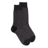 Men's caviar patterned wool socks - 92