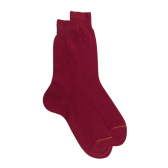 [550D06  ]-HOMME CHAUSSETTE MAILLE UNIE - [586 ]-FLAMBOYANT | Doré Doré