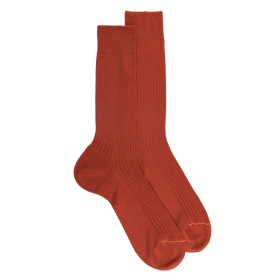 Luxury socks in merinos wool - Camel | Doré Doré