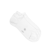 Men's Egyptian cotton sneaker socks - White | Doré Doré