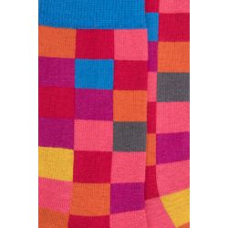 Multicoloured children's socks in soft cotton - Red | Doré Doré