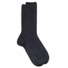 Wool socks with elastic-free edges - Grey