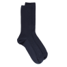 Wool socks with elastic-free edges - Dark blue